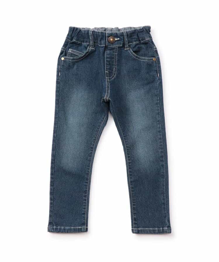 WEB限定  すぽ軽スキニーパンツ  10分丈