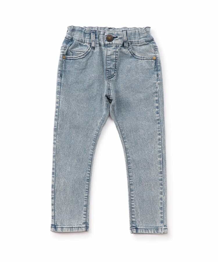 WEB限定  すぽ軽スキニーパンツ  10分丈