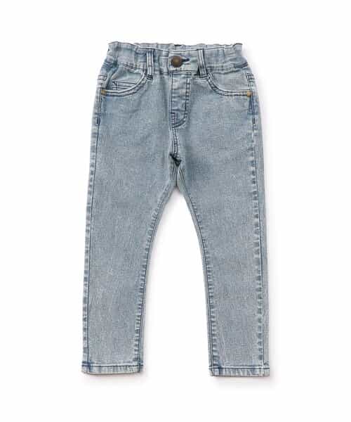 WEB限定  すぽ軽スキニーパンツ  10分丈