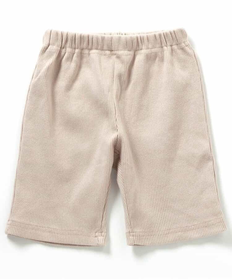 WEB限定  DAISUKI リブハーフパンツ