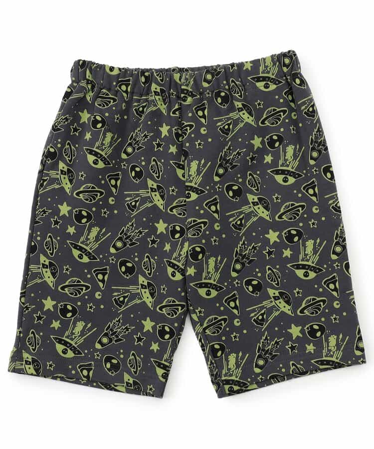 【保育園におすすめ】DAISUKI 総柄ハーフパンツ_WEB限定