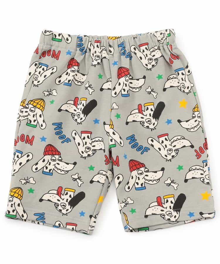 【保育園におすすめ】DAISUKI 総柄ハーフパンツ_WEB限定