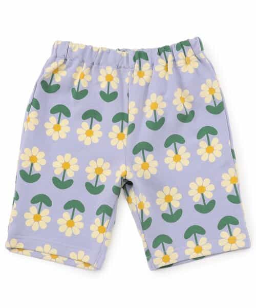 【保育園におすすめ】DAISUKI 総柄ハーフパンツ_WEB限定