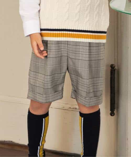 ＜フォーマル＞WEB限定  BOYSセットアップ　半パンツ  5分丈