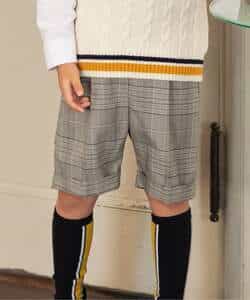 ＜フォーマル＞WEB限定  BOYSセットアップ　半パンツ  5分丈_971246