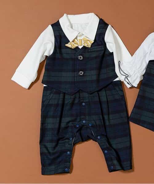 【リンク】フォーマルBOYSベビーカバーオール