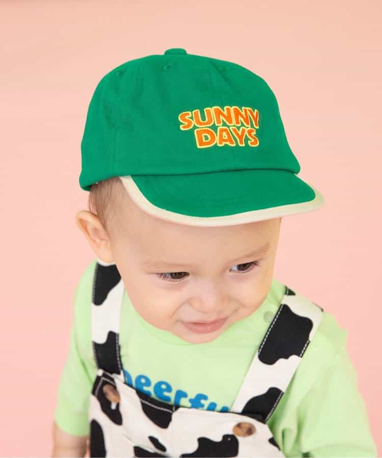 Bpop 刺繍ベビーキャップ