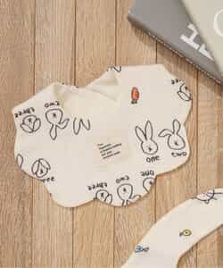 ねこ・うさぎガーゼスタイ