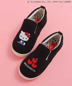 ☆1/13(火)お昼12:59まで3点10％OFF☆【ハローキティ】モチーフスリッポン(キッズサイズ)