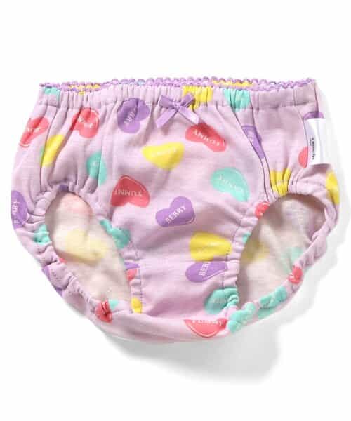 3P対象 GIRLSサクランボ・ラムネ柄ショーツ