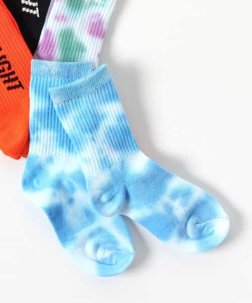 3P対象 ロゴ・タイダイソックス