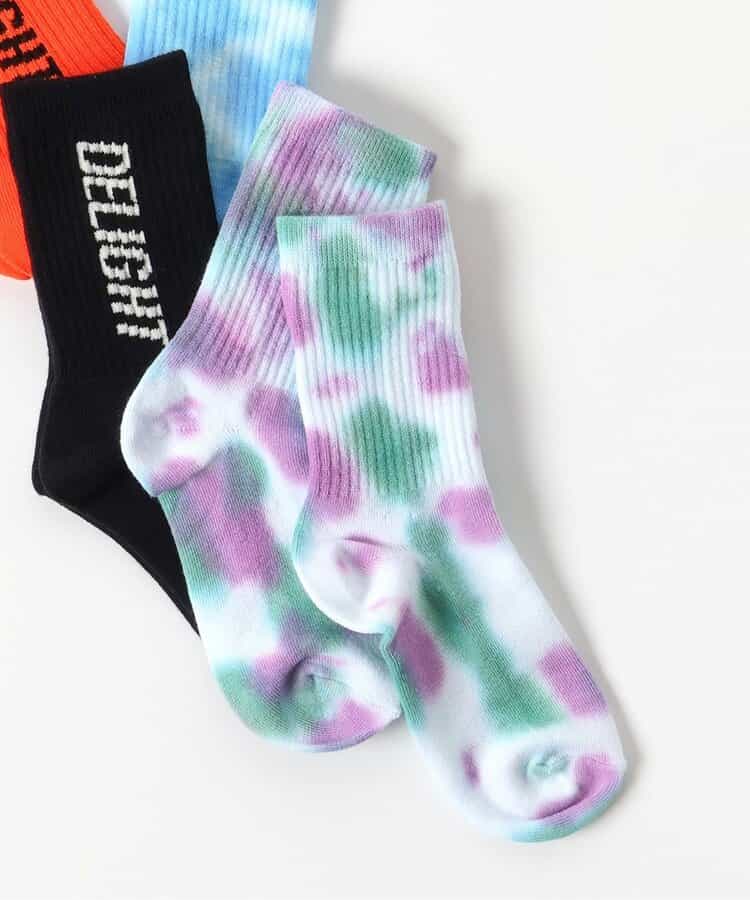 3P対象 ロゴ・タイダイソックス