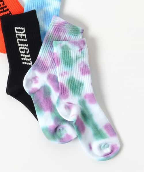 3P対象 ロゴ・タイダイソックス