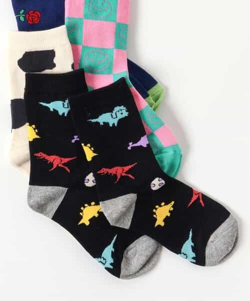3P対象 BOYSバリエーション総柄ソックス