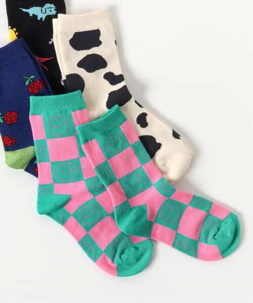 3P対象 BOYSバリエーション総柄ソックス