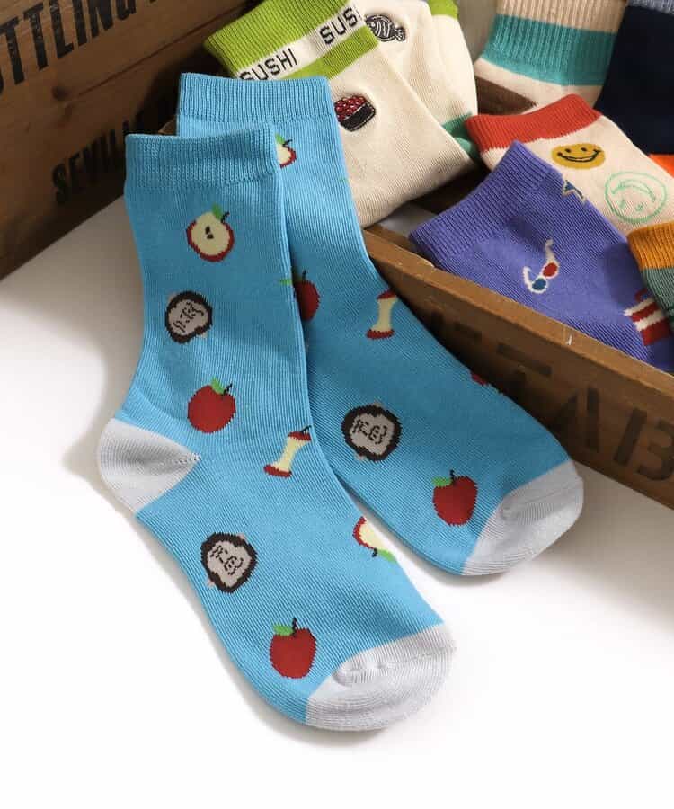 3P対象 BOYS総柄いろいろソックス