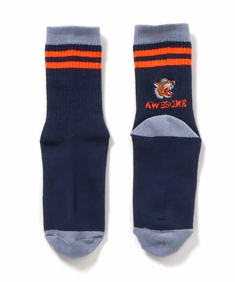 ボーダー・モチーフソックス