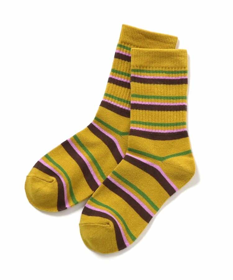 ボーダー・モチーフソックス