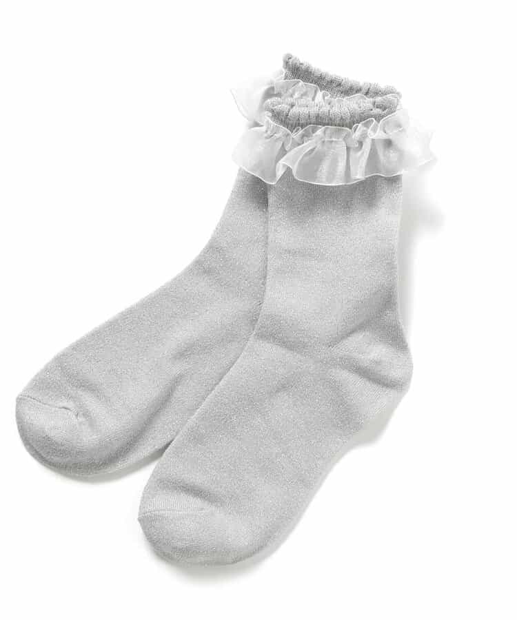 3P対象A チュールフリルソックス