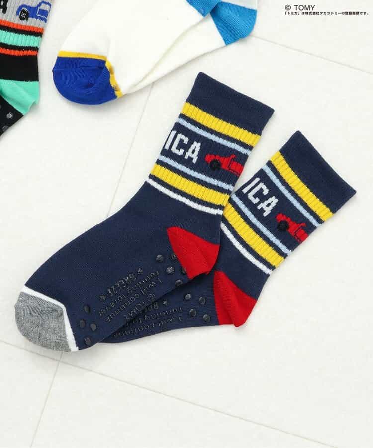 TOMICA×BREEZE 3柄ソックス