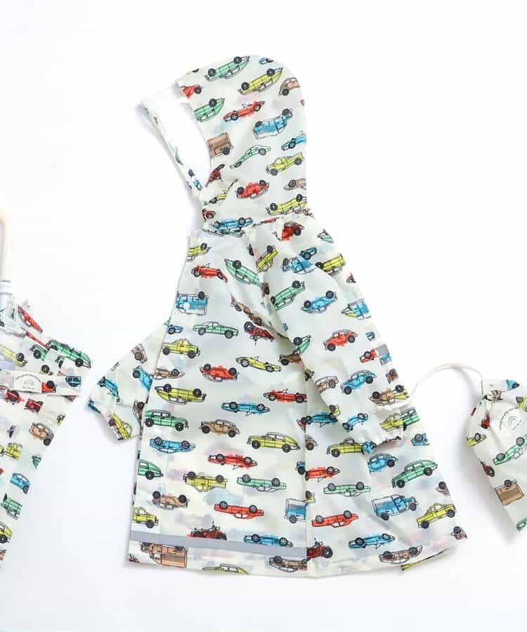 4柄レインコート