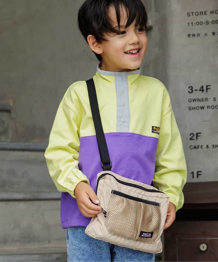 ★SALE★クッションメッシュポケットサコッシュポーチ