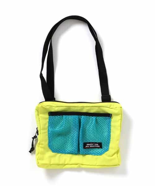 ★SALE★クッションメッシュポケットサコッシュポーチ