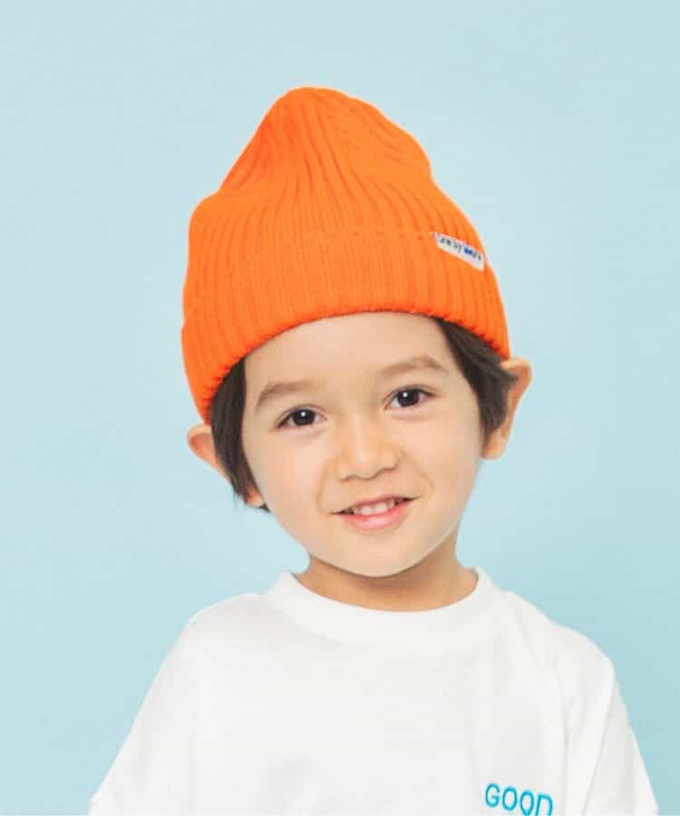 one by more カラバリニット帽