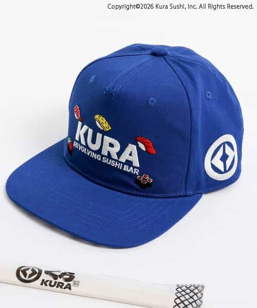 くら寿司コラボ 刺繍キャップ