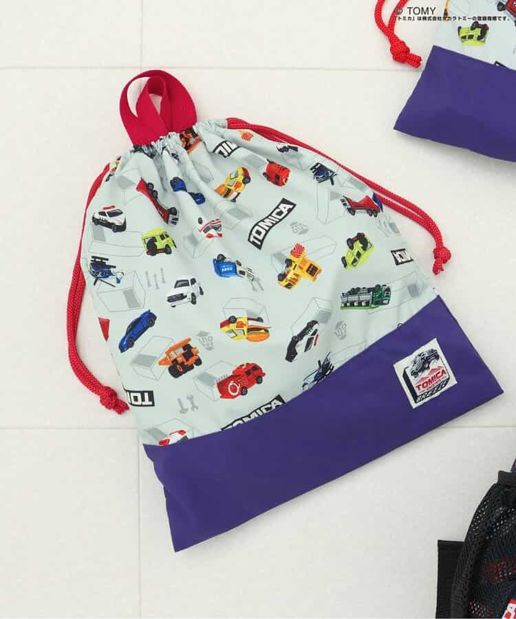 TOMICA×BREEZE 巾着L