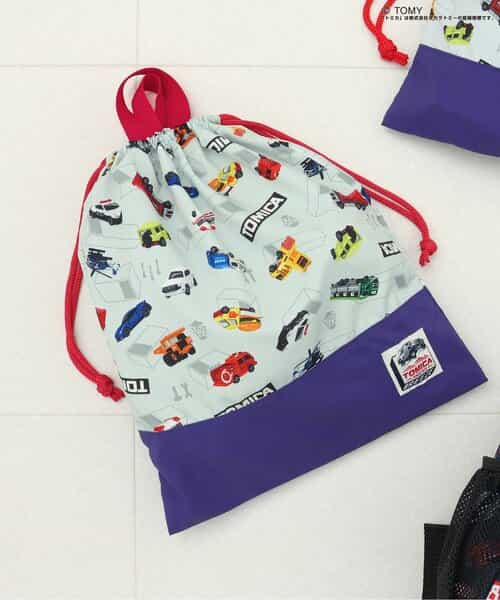 TOMICA×BREEZE 巾着L