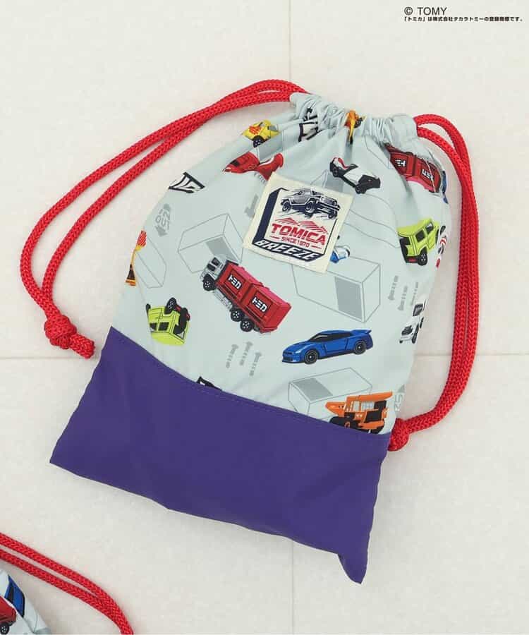 TOMICA×BREEZE 巾着M