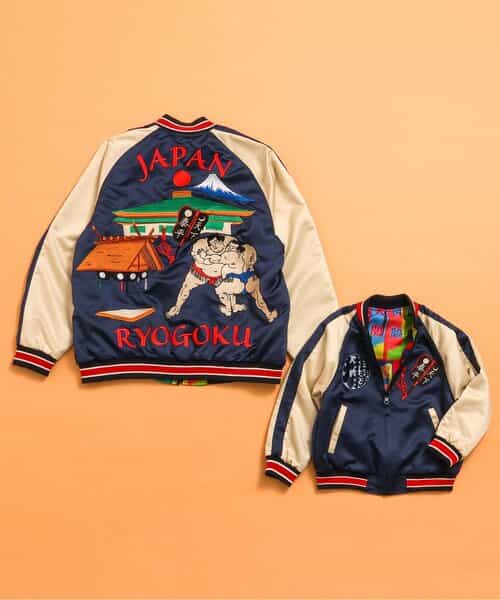 【日本相撲協会監修】スカジャン（こども?大人サイズ）