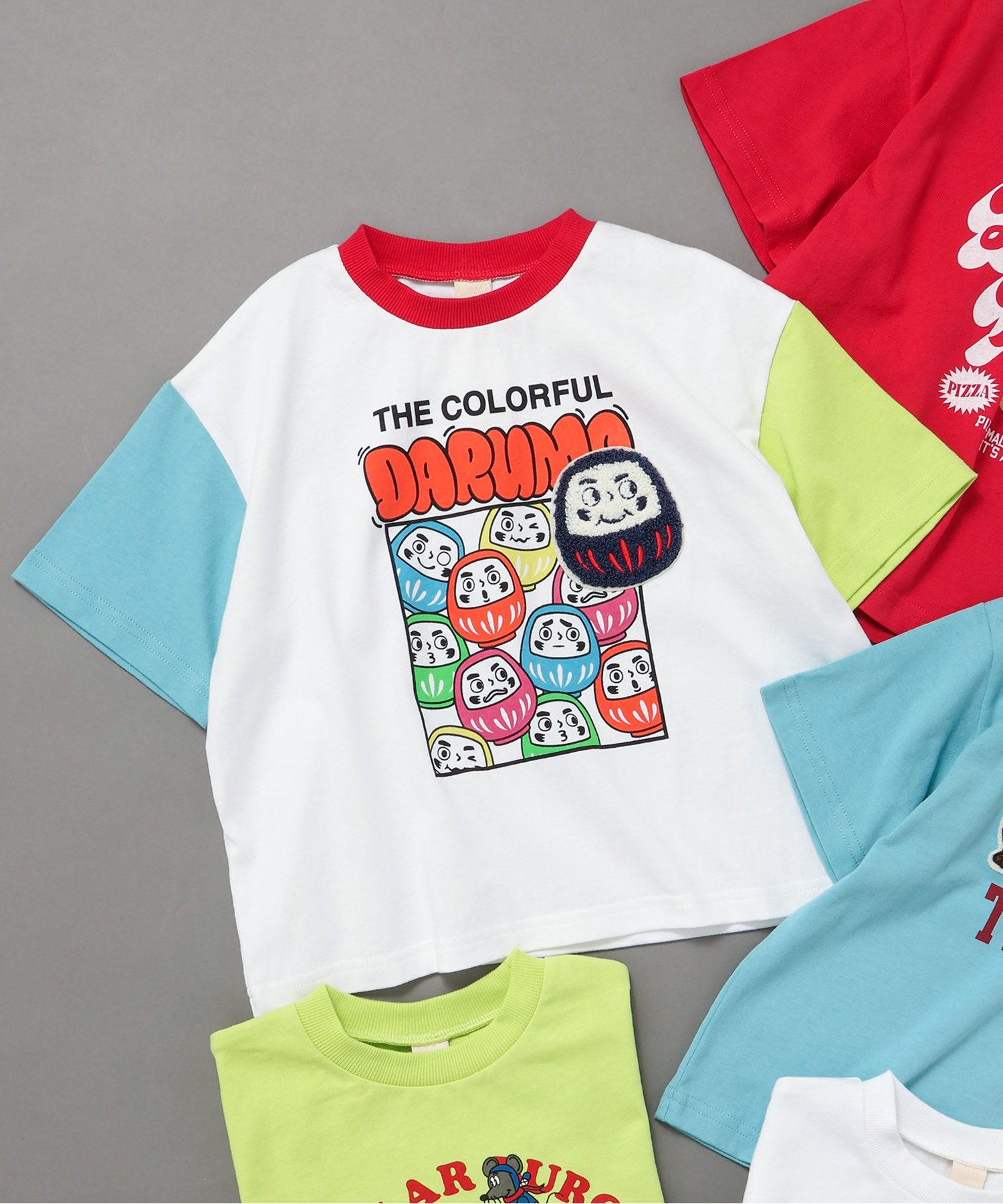 bobochoses Tシャツと短パンセット 総柄Tangerineタンクトップ【キッズ】（N210046）|BOBOCHOSES