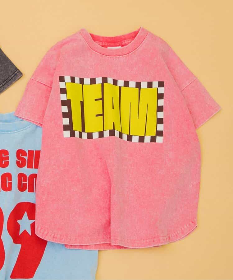 I'm Jelly ピグメント加工ロゴTシャツ