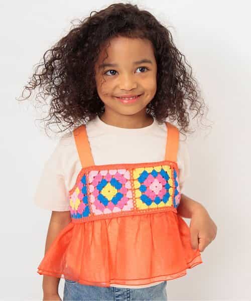 ★SALE★クロシェ2プリントシャツ