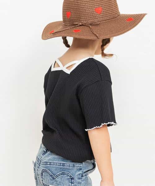 【リンク】前後どっちも着れる メロウリブTシャツ