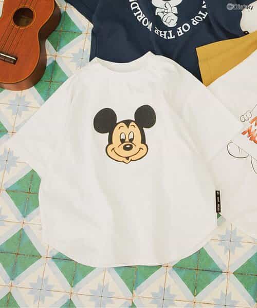 ディズニーキャラクター Tシャツ 100cm以上 Disney tシャツ キッズ 子供 子供服 ディズニー 7分袖 90 100