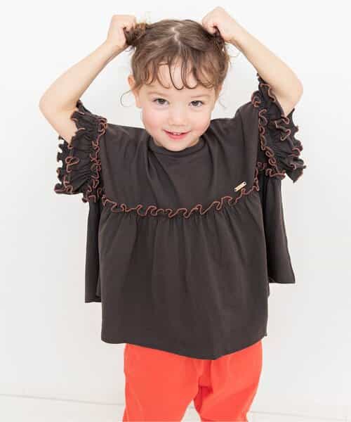 【リンク】カラバリフリルTシャツ