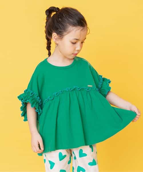 【リンク】カラバリフリルTシャツ