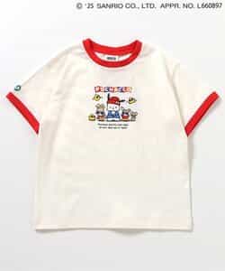 ゆるゆり×サンリオキャラクターズ Tシャツ ミントグリーン ゆるゆり×サンリオキャラクターズ Tシャツ ミントグリーン