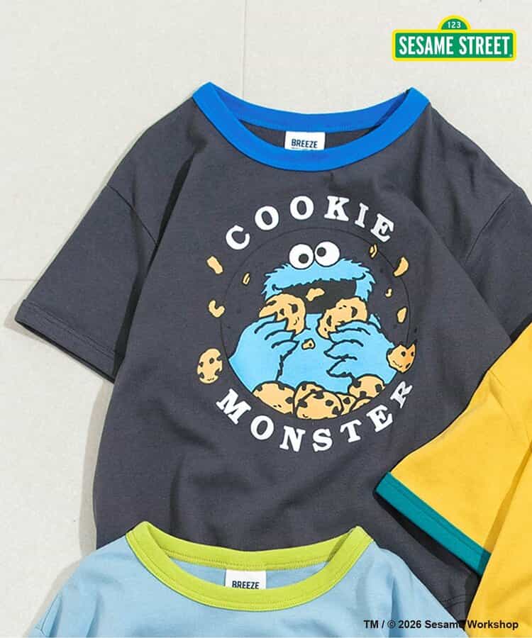 WEB限定 セサミストリートTシャツ