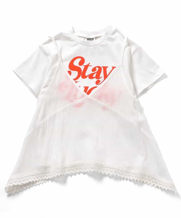 レースキャミ2Pトップス