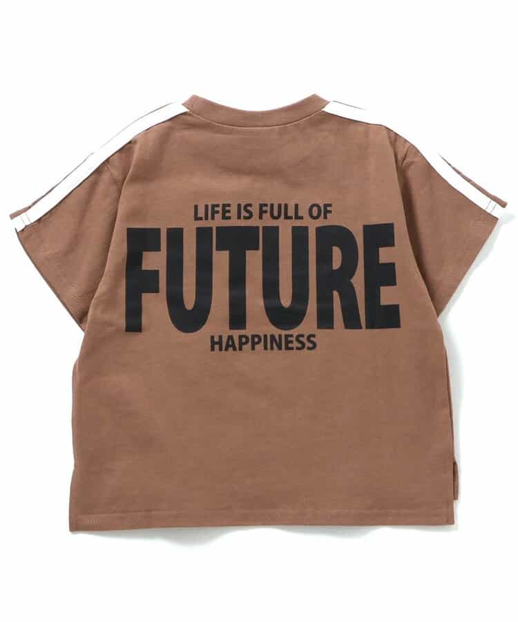 ★SALE★WEB限定 袖ラインバックロゴTシャツ