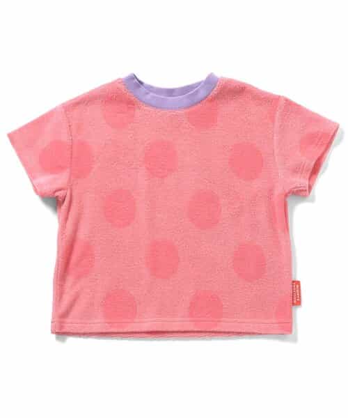 【リンク】総柄パイルTシャツ(セットアップ可)