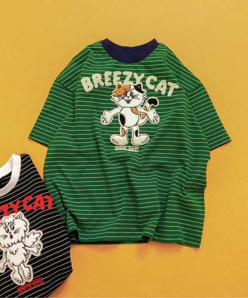 BREEZY CATS サガラワッペンTシャツ