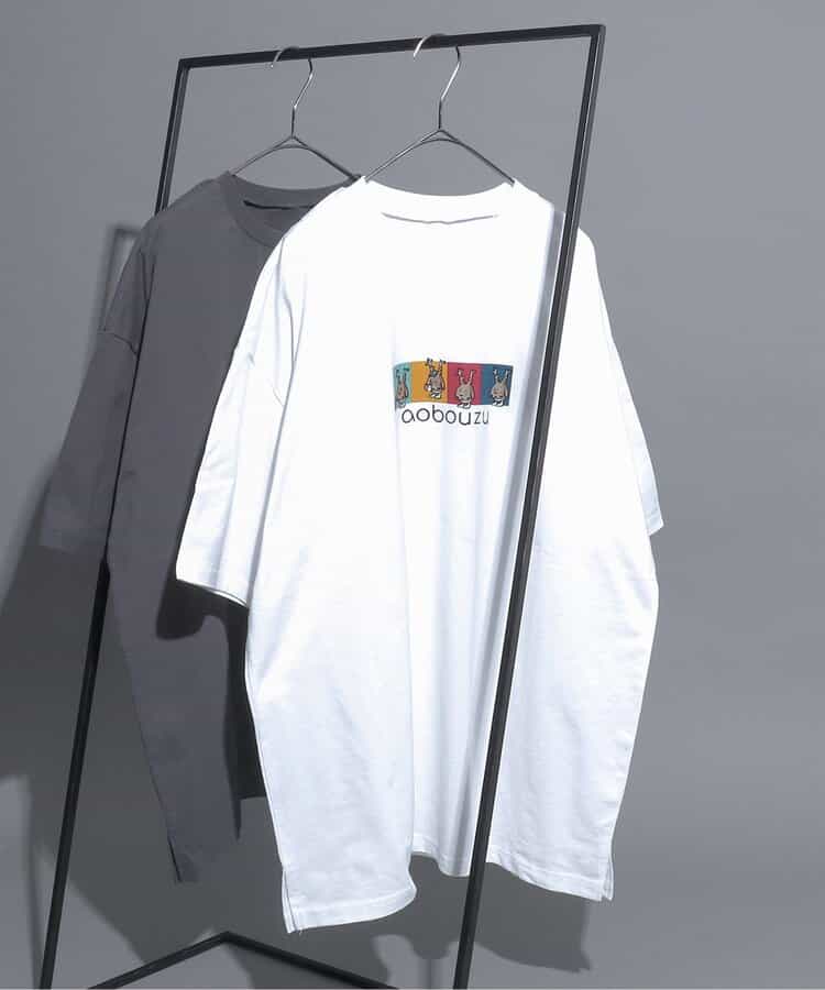 ★SALE★aobouzuコラボ　フロント刺繍Ｔシャツ(オトナ）