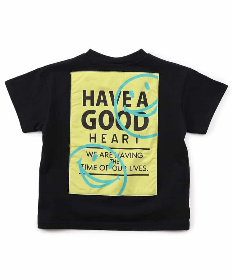 ★SALE★WEB限定 バックプリントアップリケTシャツ