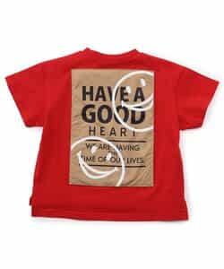 ★SALE★WEB限定 バックプリントアップリケTシャツ