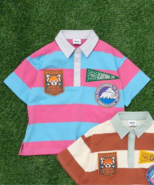 【旭山動物園応援商品】ワッペンラガーシャツ